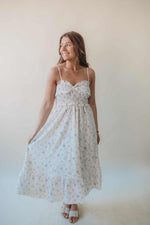 Morgan Floral Sweetheart Dress