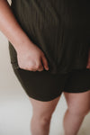 Drop Shoulder Tee and Shorts Set