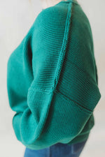 Oversized Classic Sweater - Green