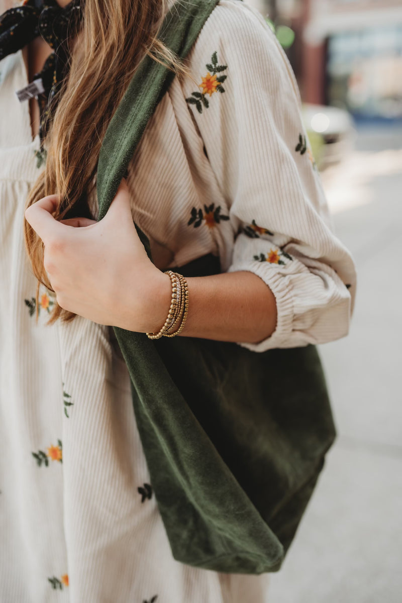The Fall Embroidered Mini Dress