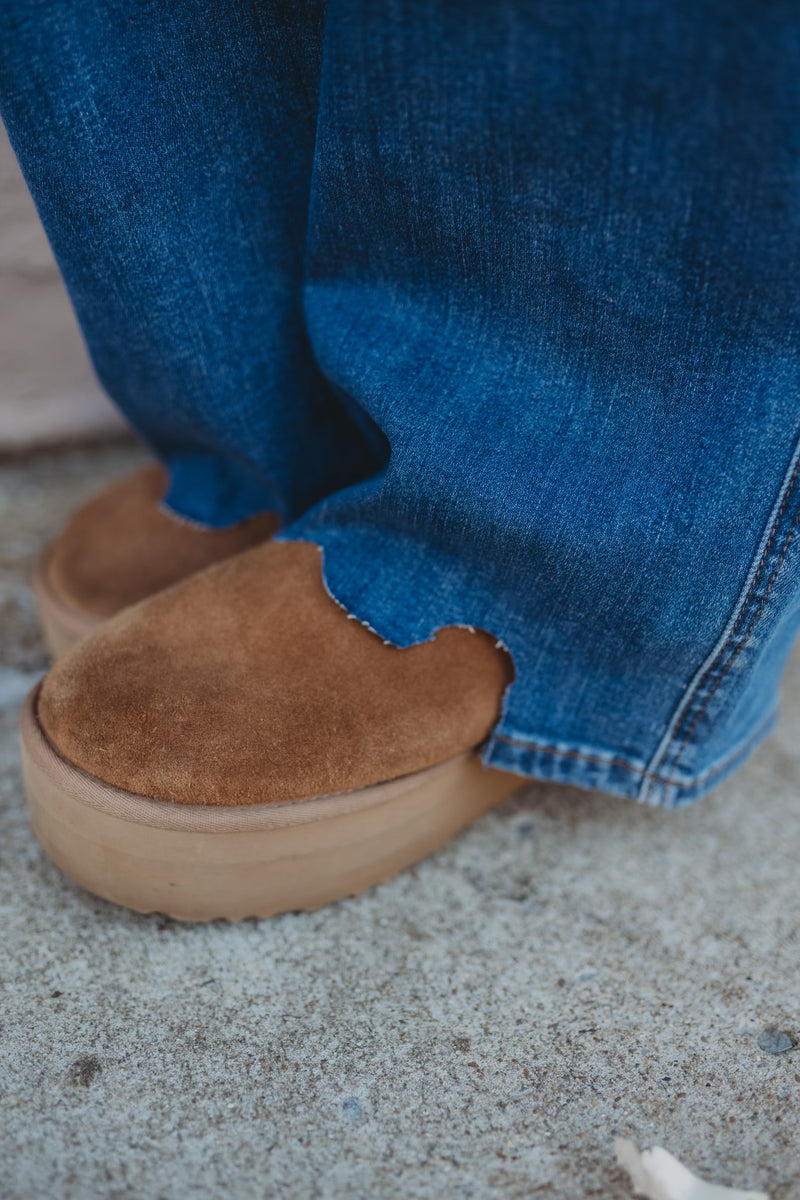 Denim Straight Leg Jean