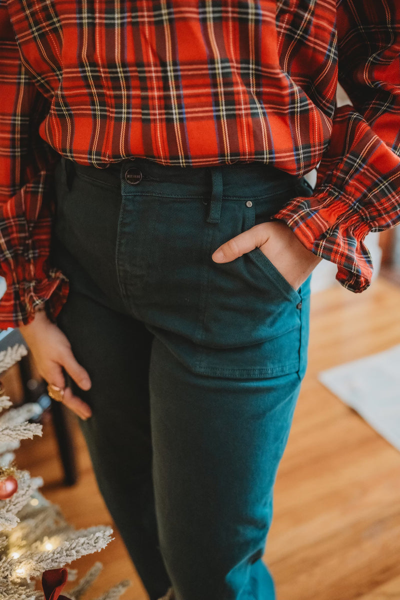 Hunter Cuffed Barrel Pants