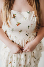 Allison Tiered Floral Midi