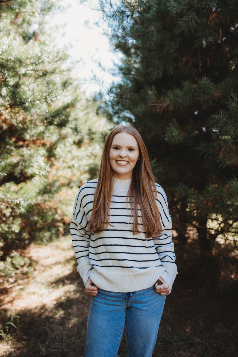 Madeline Mock Neck Sweater