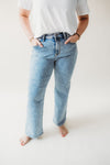 Judy Blue High Waist Stone Wash Straight Jeans