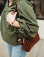 Matcha Textured Blouse