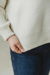 Oversized Classic Sweater - Cream