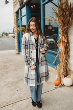 Autumnal Trench Coat- London Plaid