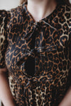 Leopard Mini Babydoll Dress