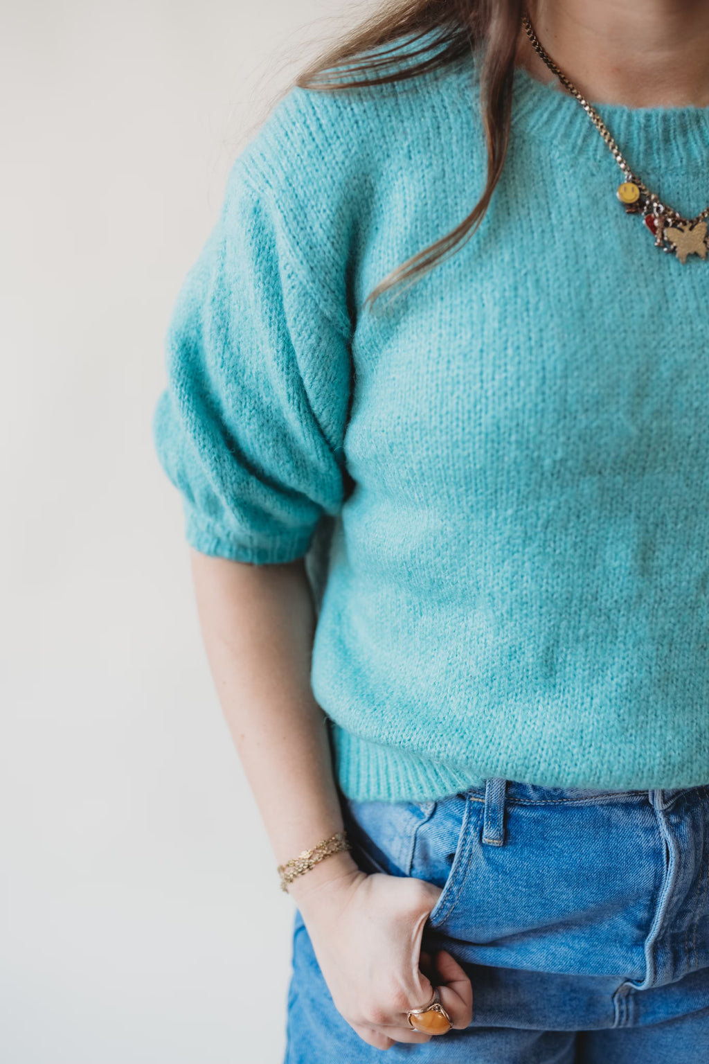 Jay Puff Sleeve Sweater