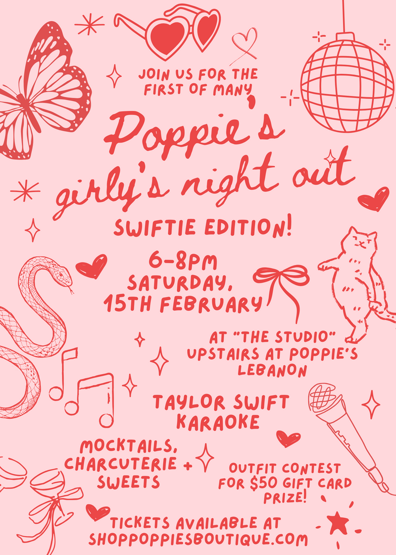 Poppie's GNO Taylor Swift Karaoke Ticket!