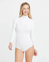 SPANX Turtleneck Bodysuit -White