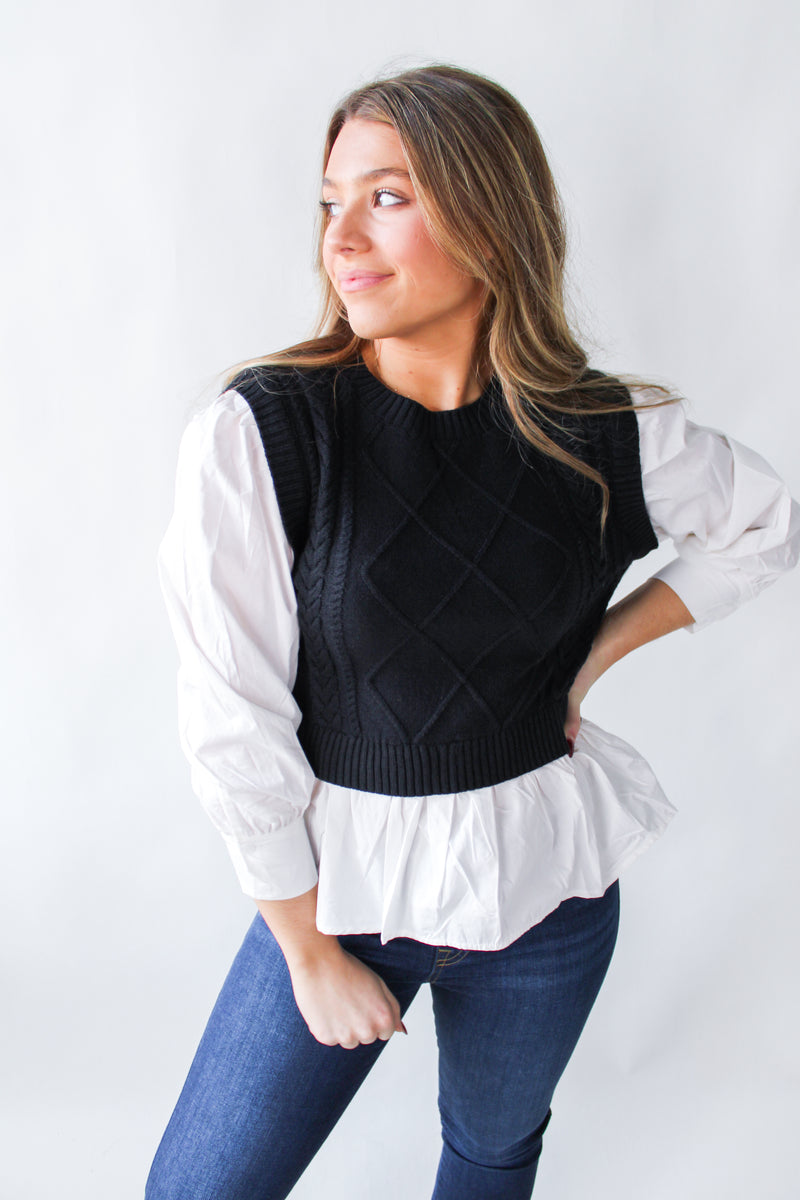 Preppy Girl Holiday Top