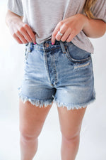 Blue Jean Baby Shorts -Medium Denim