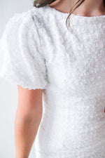 Classy Bridal Mini Dress