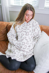 Cozy Luxe Cuddle Me Hoodie -Leopard